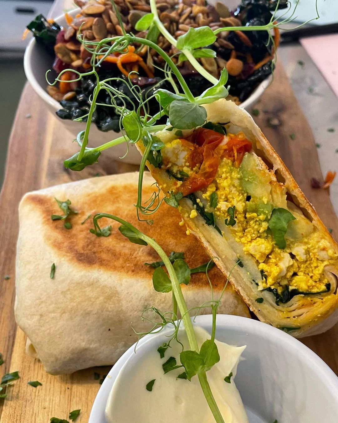 vegan burrito